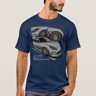 NeoJdm Gray 86 Car girl T-Shirt