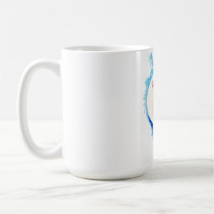 Neolithic goddess of fertility with the sun and th coffee mug