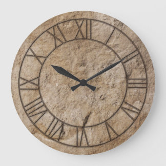 Neolithic Stone Age Wall Clock