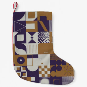 Neomodern aesthetics of brutalism design poster co small christmas stocking