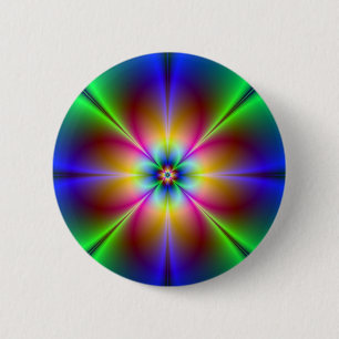 neon 2 inch round button