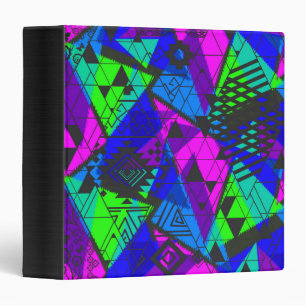 Neon abstract . binder