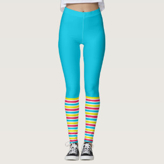 Neon Aerobics Leg Warmer Leggings