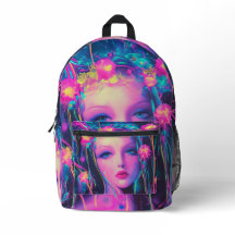 Neon Alien Goddess