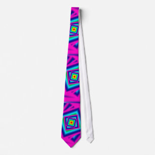Neon Art Tie