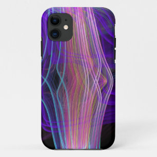 Neon Artistic abstract iPhone 11 Case