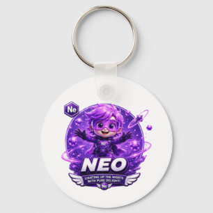 Neon ATOMIVRA Keychain