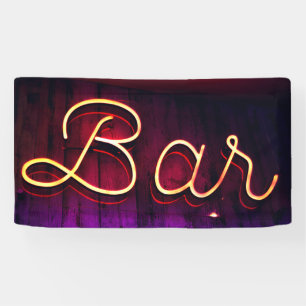 Neon Bar Sign Photo