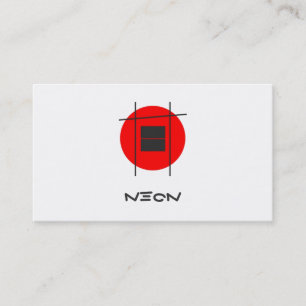Neon BC Business Card