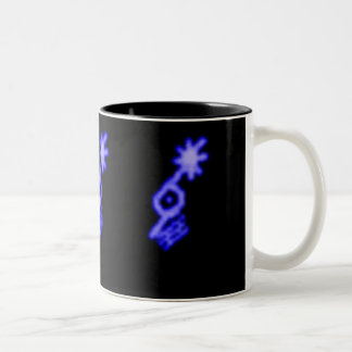Neon Blue Echo Signature Mug