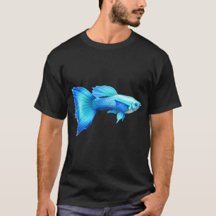 neon blue guppy T-Shirt