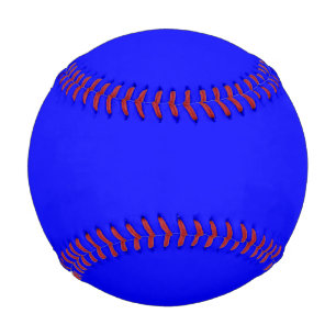Neon Blue Solid Colour Baseball