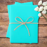 Neon Blue Solid Colour | Classic | Elegant Wrapping Paper Sheet<br><div class="desc">Neon Blue Solid Colour | Neon Colours | Classic | Elegant | Trendy | Stylish | Professional Design</div>