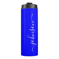 Neon Blue Solid Colour