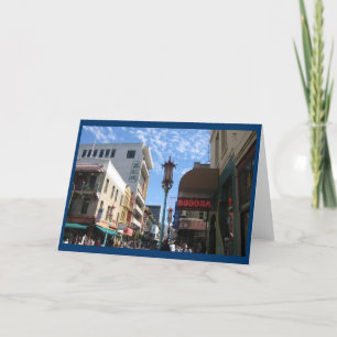 Neon Bouddha San Francisco Note ou carte de voeux