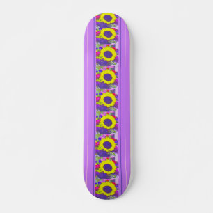 Neon Bouquet Skateboard
