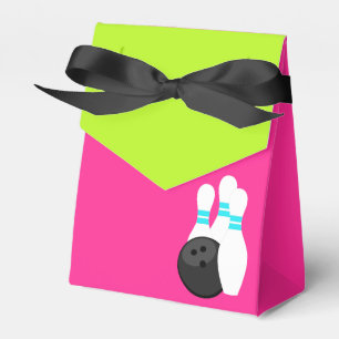 Neon Bowling Favour Boxes