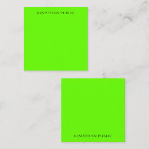 Neon brillant vert brillant couleur tapé Modèle