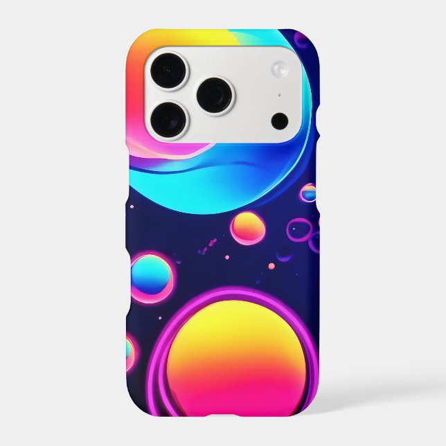 Neon Bubble Universe (Back)