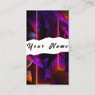 Neon Business Card