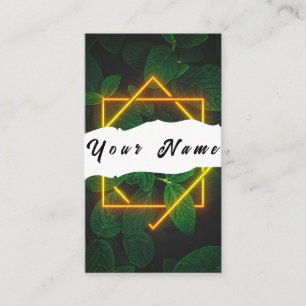Neon Business Card