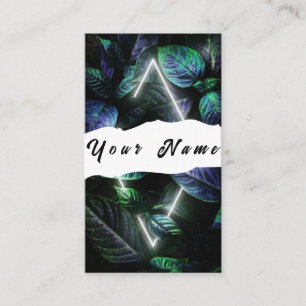 Neon Business Card