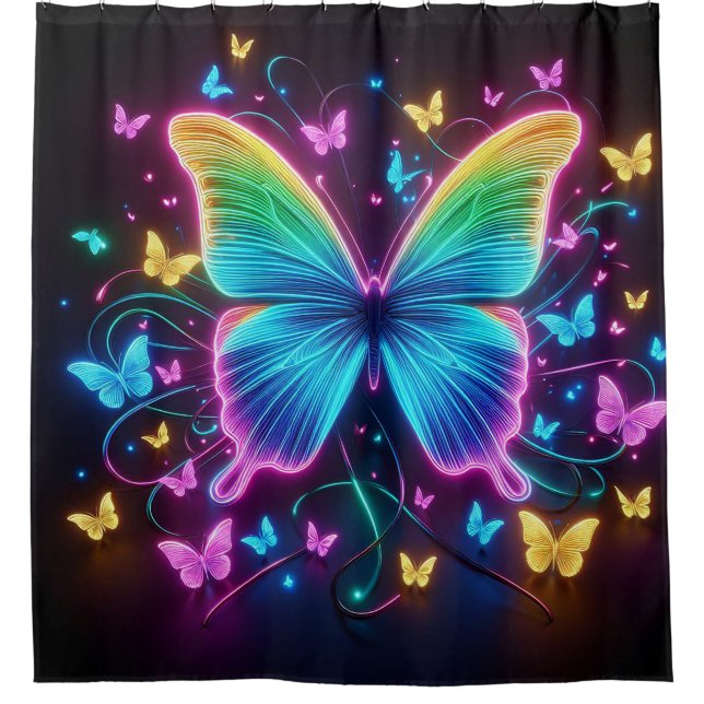 Neon Butterflies (Front)