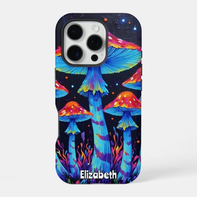 Neon Cap Forest iPhone Case (Back)