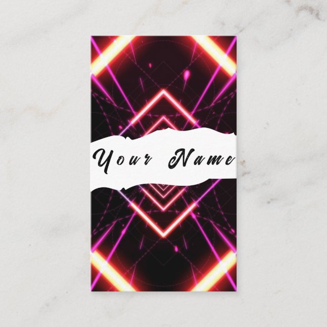 Neon Carte de visite (Devant)