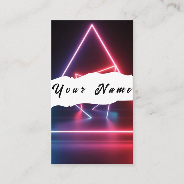 Neon Carte de visite (Devant)