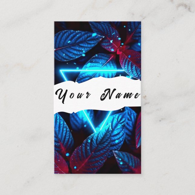Neon Carte de visite (Devant)