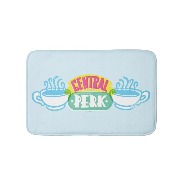 Neon Central Perk Logo Bath Mat (Front)