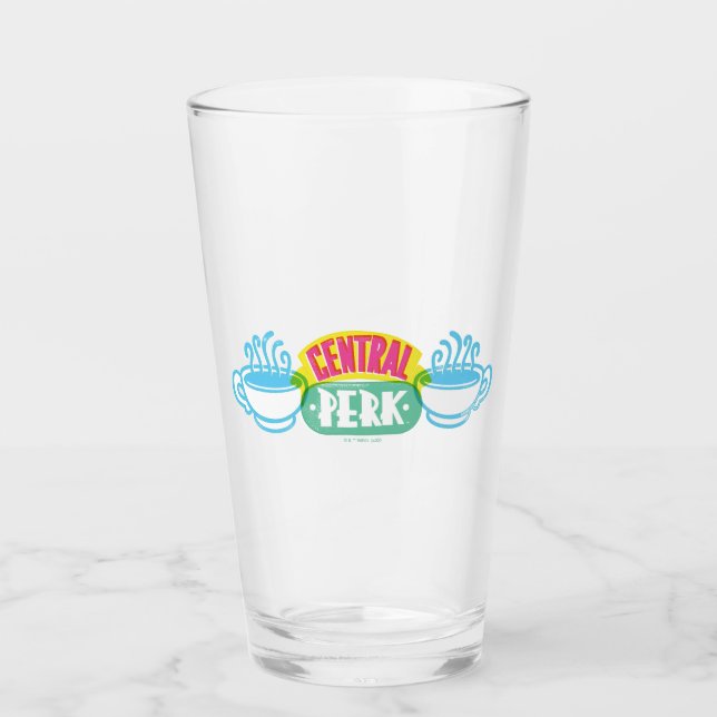 Neon Central Perk Logo Glass (Front)
