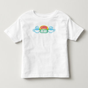 Neon Central Perk Logo Toddler T-shirt