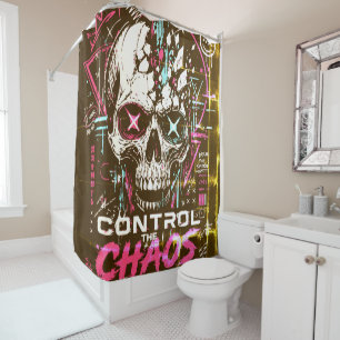 Neon Chaos Skull