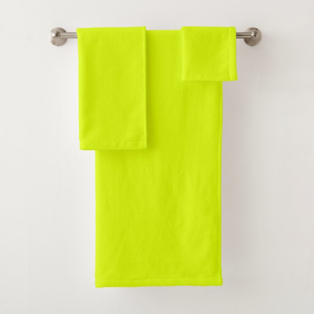 Neon Chartreuse couleur solide | Classique (En situation)