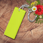 Neon Chartreuse Solid Colour | Classic Keychain<br><div class="desc">Neon Chartreuse - Introducing the timeless allure of the Solid Colour Design: a captivating blend of classic form and elegant simplicity. This design is a celebration of the power and beauty found in a single, striking hue. Exuding sophistication, the solid colour design embraces the essence of minimalism, making it a...</div>