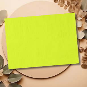Neon Chartreuse Solid Colour Trendy Colour Tissue Paper