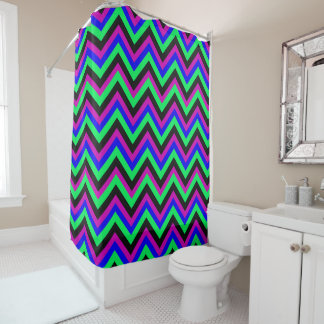Neon Chevron – Bold Colour Zigzag Pattern