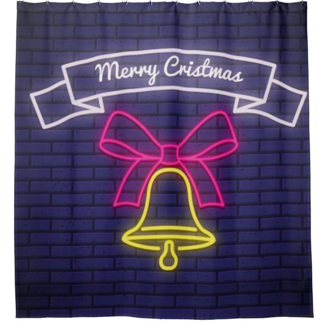Neon Christmas Bell (Front)