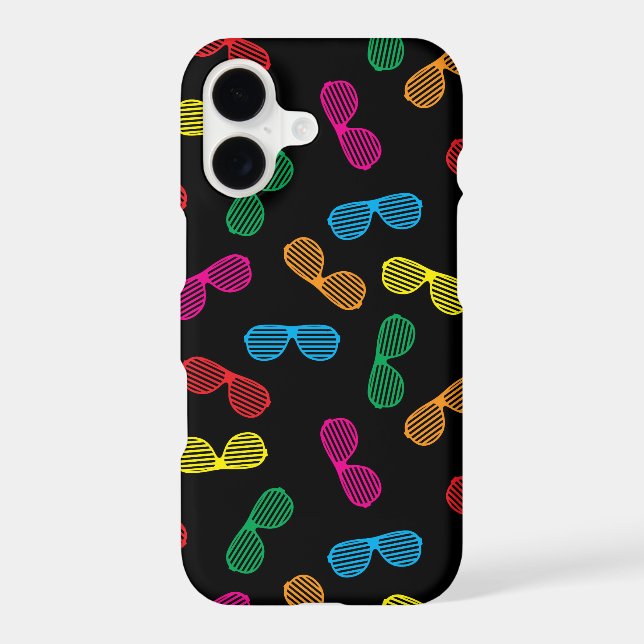Neon Classic Sunglasses Pattern Samsung Galaxy S21 Case (Back)