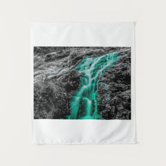 Neon Classic Waterfall Wall Art  Tapestry