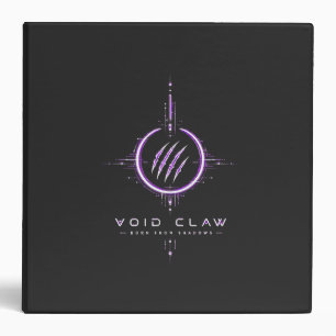 Neon Claw Cyberpunk Binder