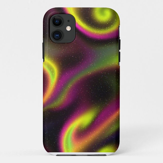 Neon Colour Woosh Case-Mate iPhone Case (Back)
