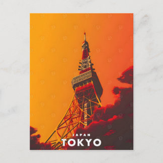 Neon Crown of Tokyo: Tokyo Tower in the Heart 2026 Postcard