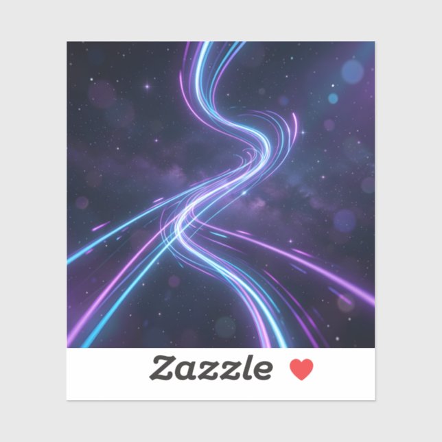 Neon Current – Neon Light Art Square (Sheet)