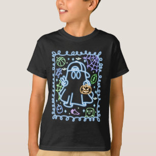 Neon Cute Halloween Kids. Boys Kids T-Shirt Kids