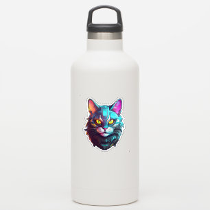 Neon Cyber Cat