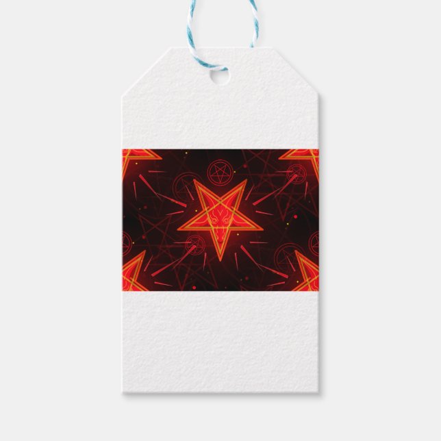 neon demon gift tags (Front)