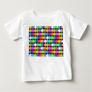 Neon Diamonds Baby T-Shirt